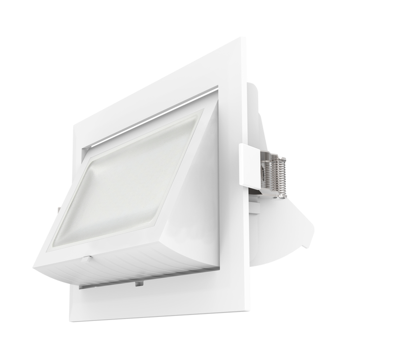 Aurora - Rectangular Shop Downlight CCT